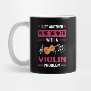 Wine Drinker Violin Mug